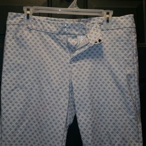 Crosby Grey patterned dress pants